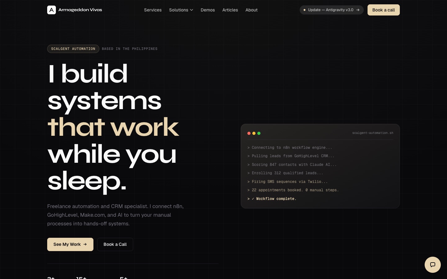 Agency Site + Nodski AI screenshot
